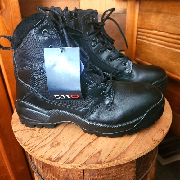 5.11 Tactical Other - 5.11 TACTICAL MENS A.T.A.C 2.0 6" SIDE ZIP DESERT,ORTOLITE ACHILLES CUFF SIZE 9